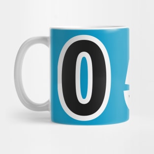 number 5 Mug